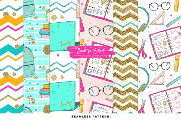 Back to School Digital Pattern, Clip Art: More Than Just Classroom Decor