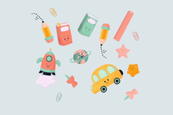 Back to School Elements Hand Drawn: A Practical Resource for Visual Communication