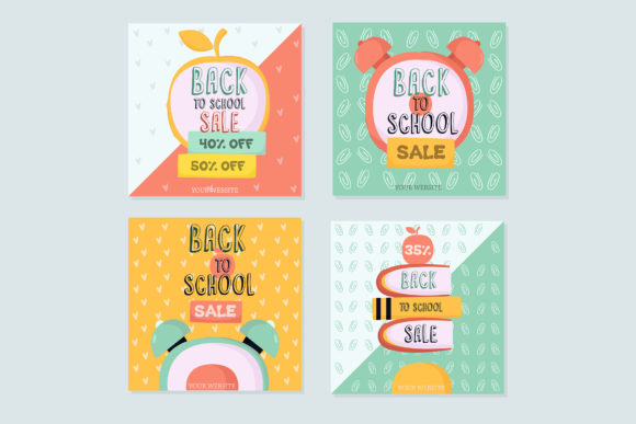 Back to School Hand Drawn Instagram Post