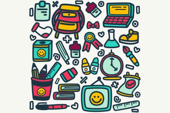 Back to School Kawaii Doodle Design: Bringing Joy and Creativity to Everyday Items