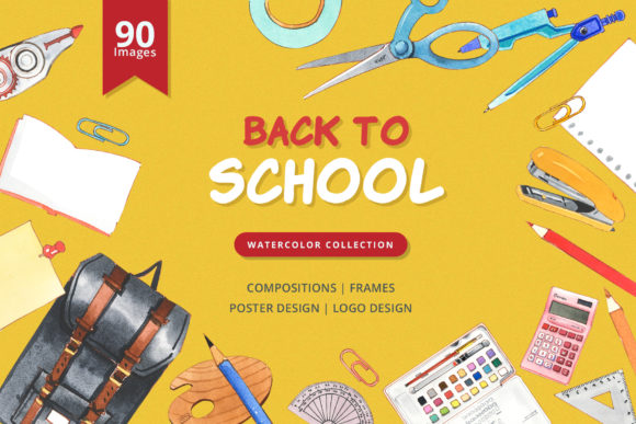 Back to School Watercolor: A Strategic Asset for Creators, Marketers, and Educators