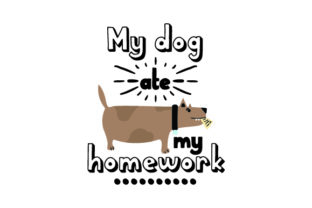 Evaluating the My Dog Ate My Homework Back to School Design Asset
