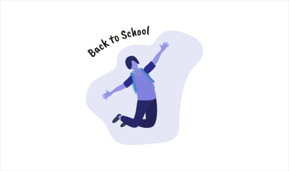 Flat Illustration Back to School Design Graphic: A Smart Asset for Modern Creative Projects