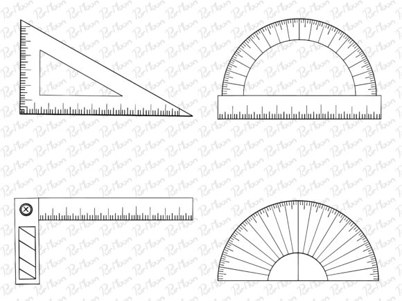 Ruler Back to School Clip Art Collection